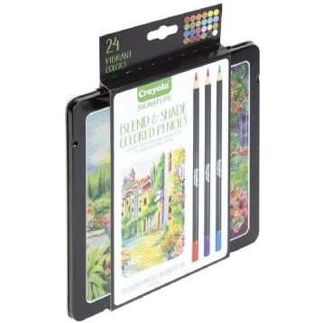 Crayola Signature Blend & Shade Colour pencils Set of 24