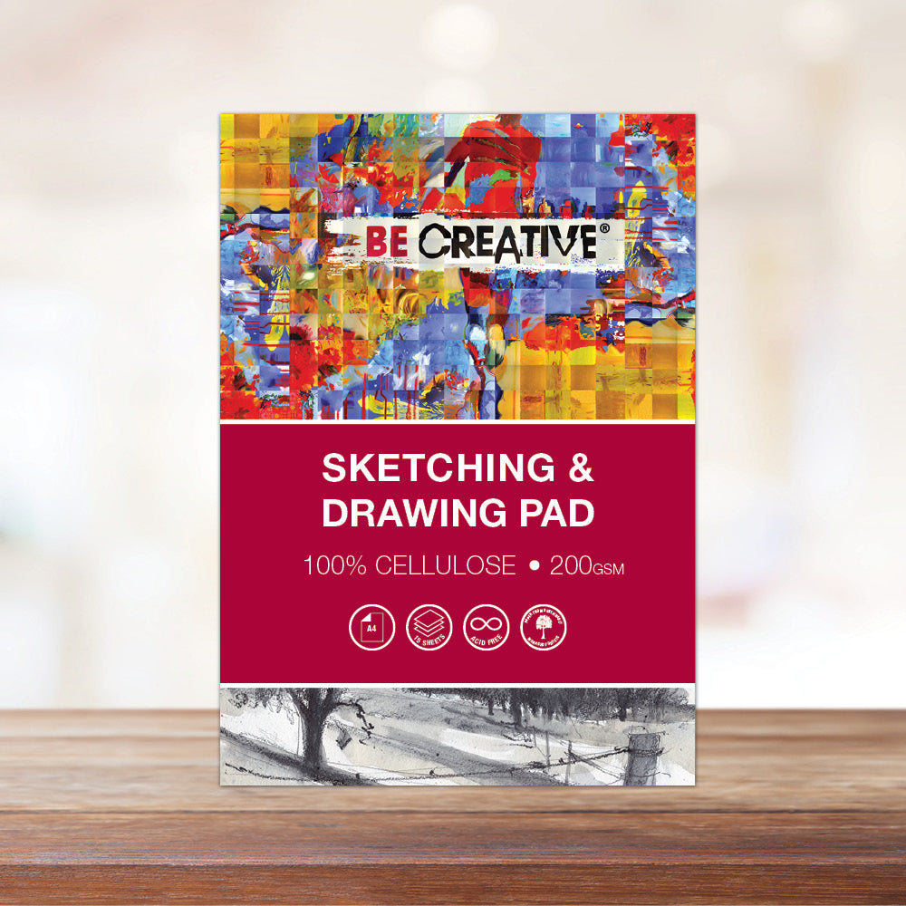 Be Creative Sketching & Drawing Pads