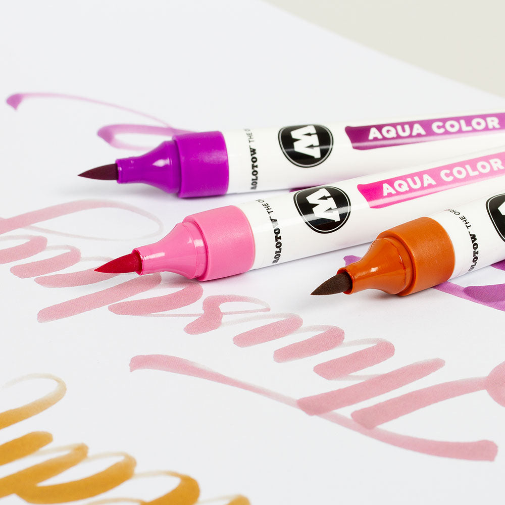 Molotow Aqua Color Brush Basic Set