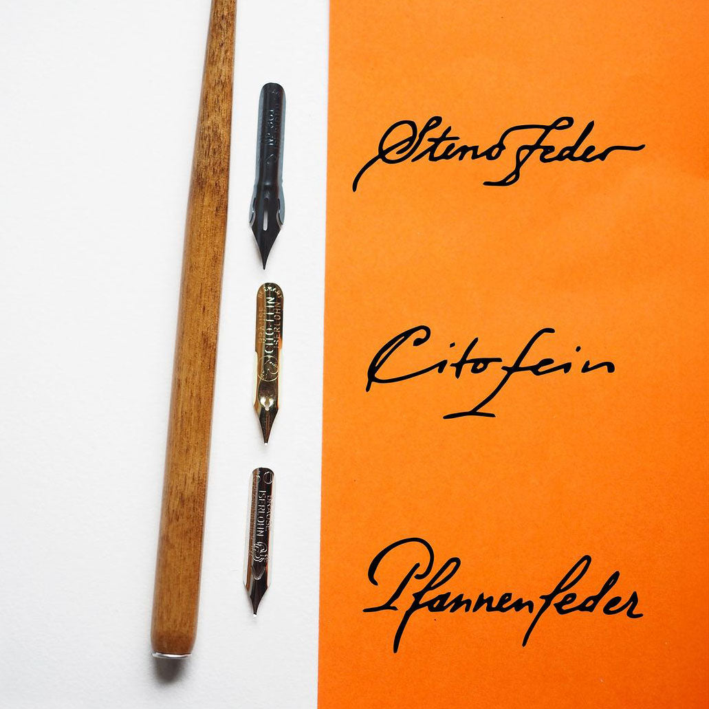 Brause Nib Holder+6 Nib Calligraphy Card