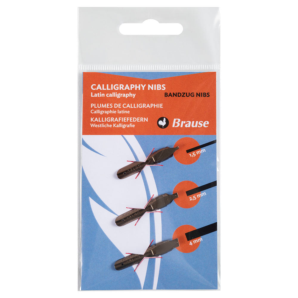 Brause Nib Holder & 3 Nib Calligraphy Set