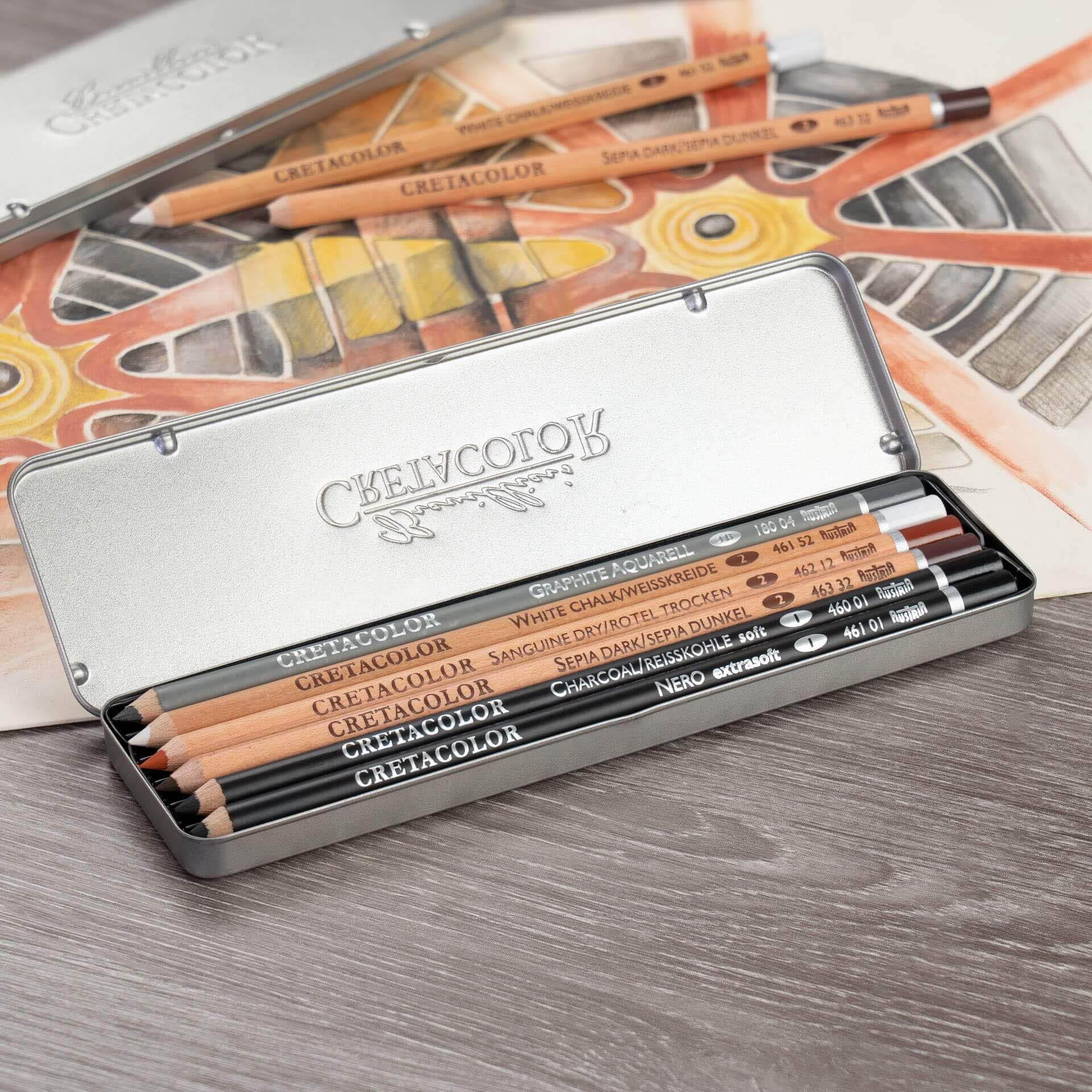 Cretacolor Primo Dry Sketching Set