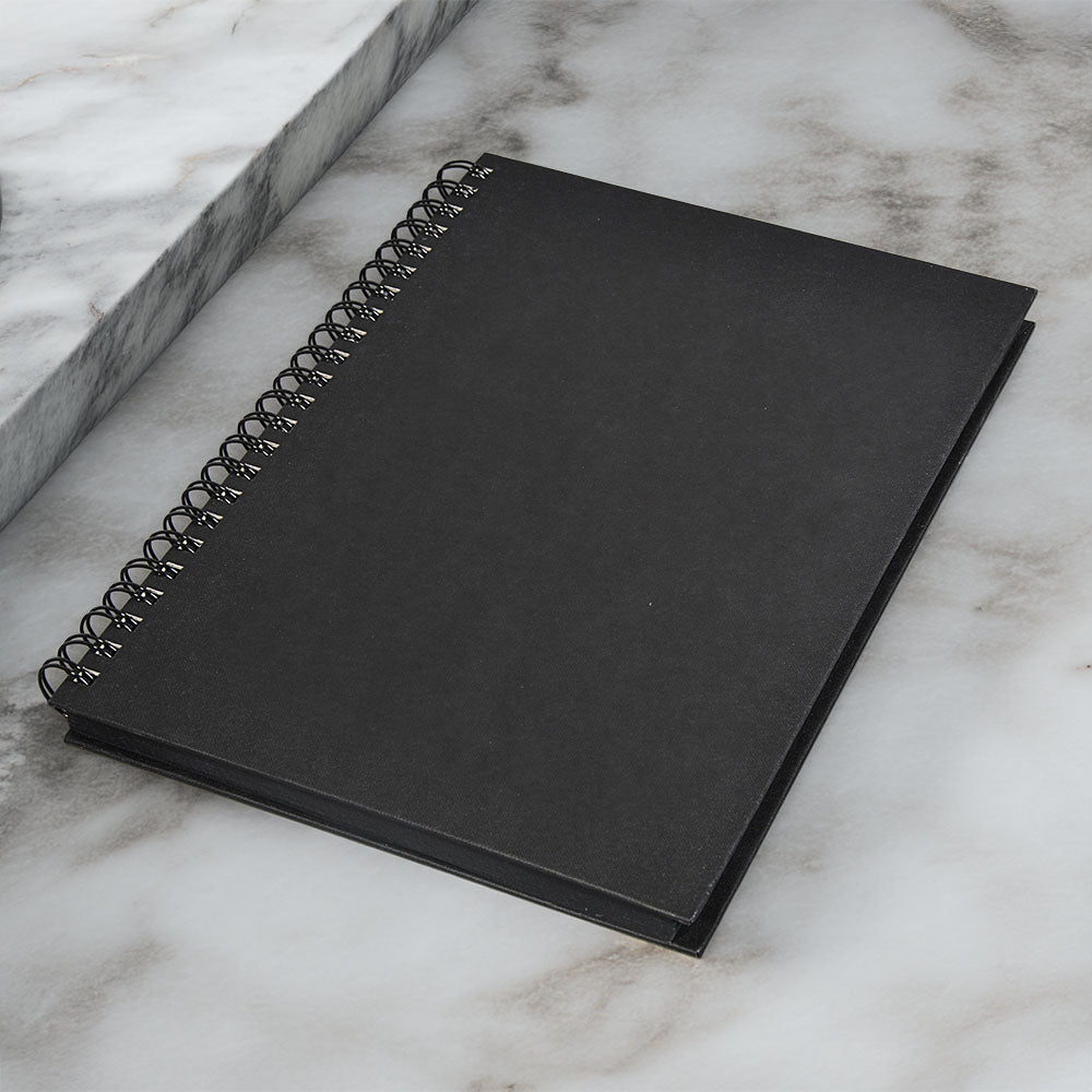 Goldline Black Paper A4 Sketchbook