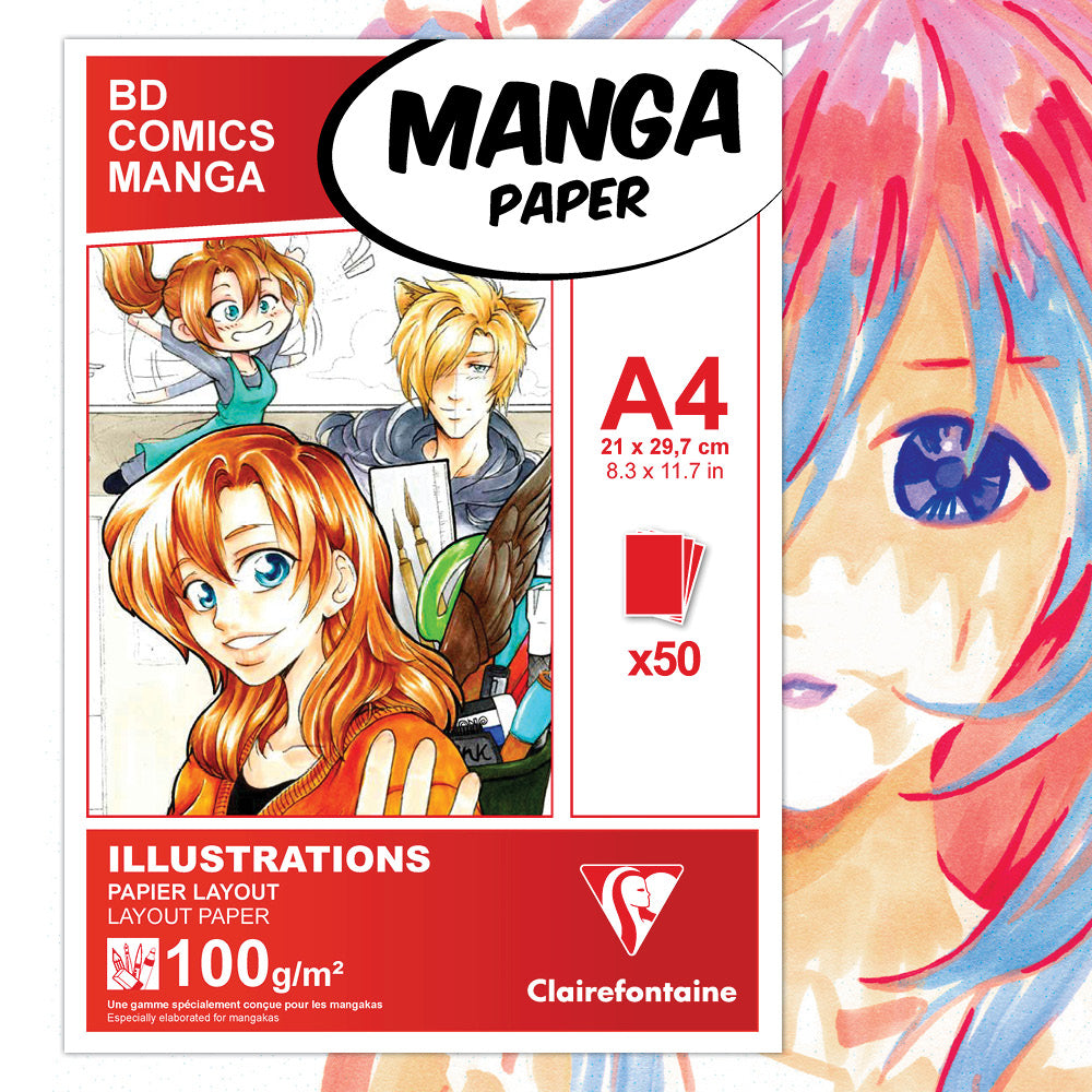 Clairefontaine Manga Pads