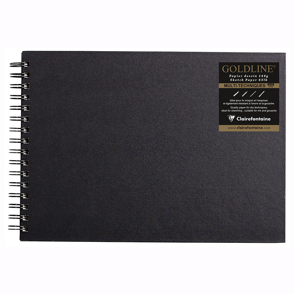Goldline Hardcover Sketch Books | Ivory Paper 64 Sheets