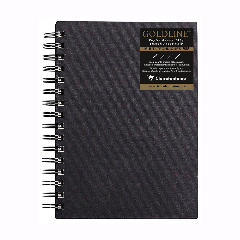 Goldline Hardcover Sketch Books | Ivory Paper 64 Sheets