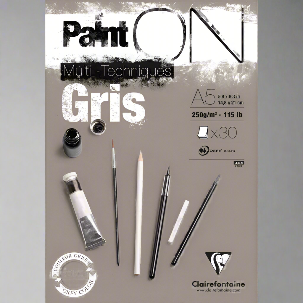 Clairefontaine Paint'On Grey Pads
