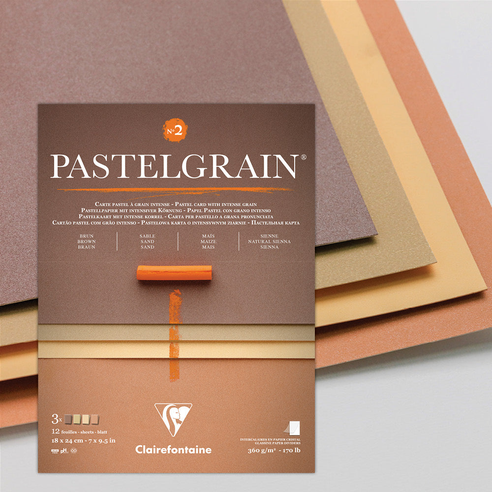 Pastel Grain Pads Number 2 assortment.