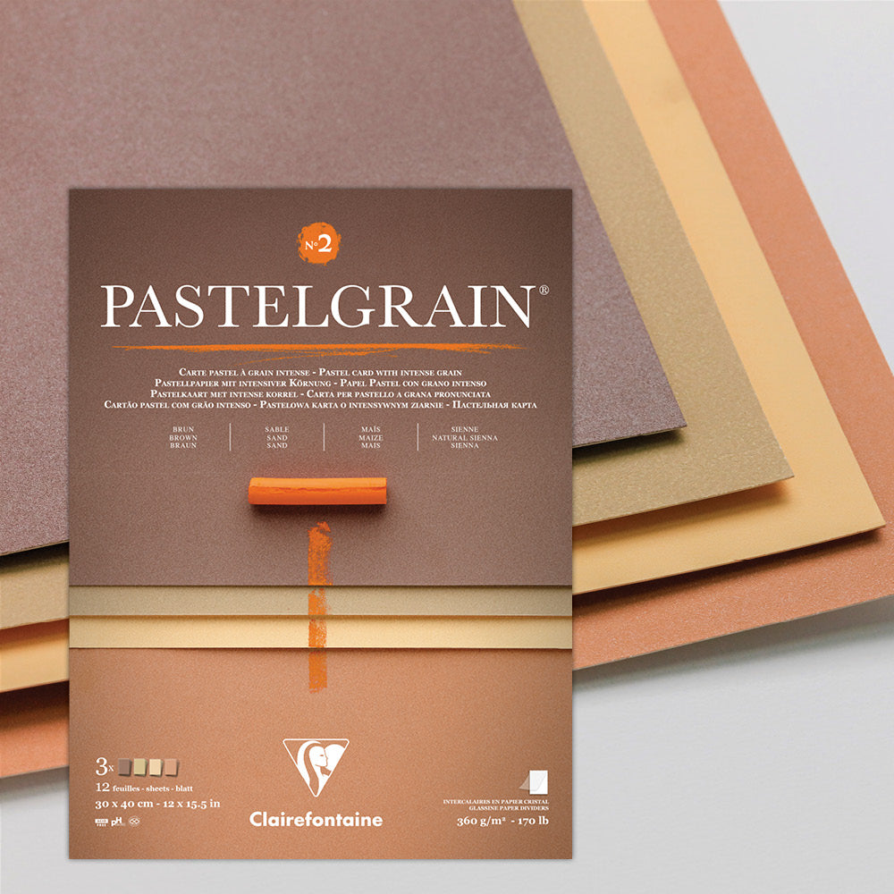 Pastel Grain Pads Number 2 assortment.