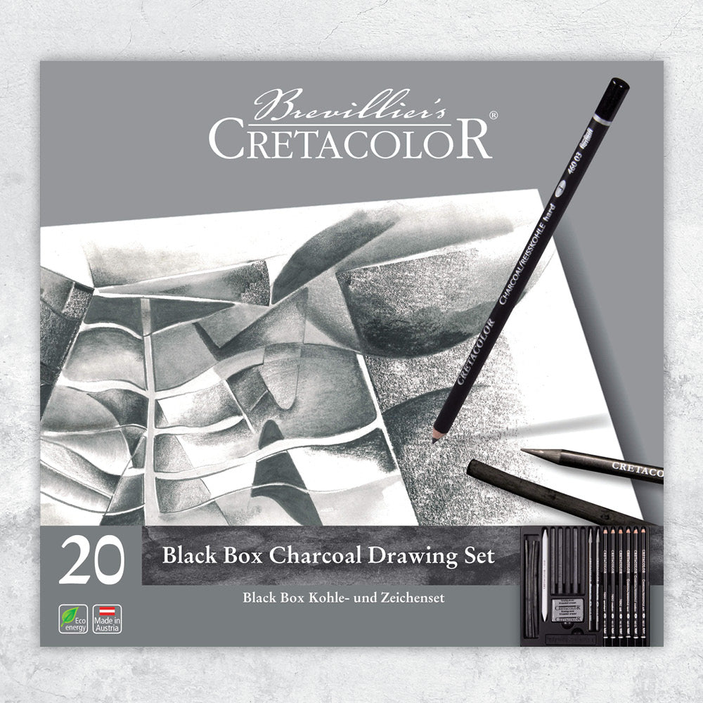Cretacolor Black Drawing Box