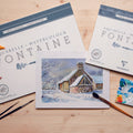 Fontaine 100% Cotton Watercolour Paper| Cloud Grain Blocks