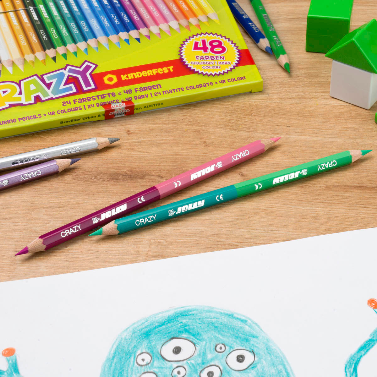 Jolly Supersticks Double-End Crazy Pencil Sets