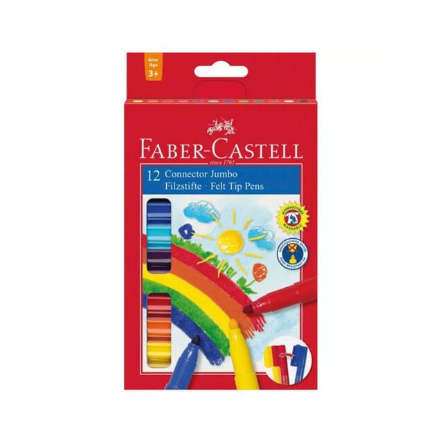 Faber-Castell Jumbo Connector Marker Pens
