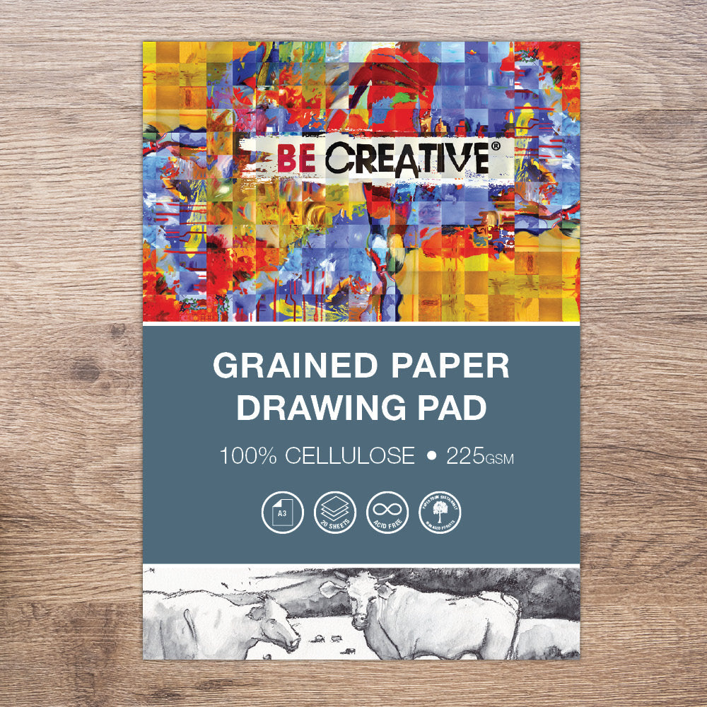 Be Creative Grained Drawing Pads