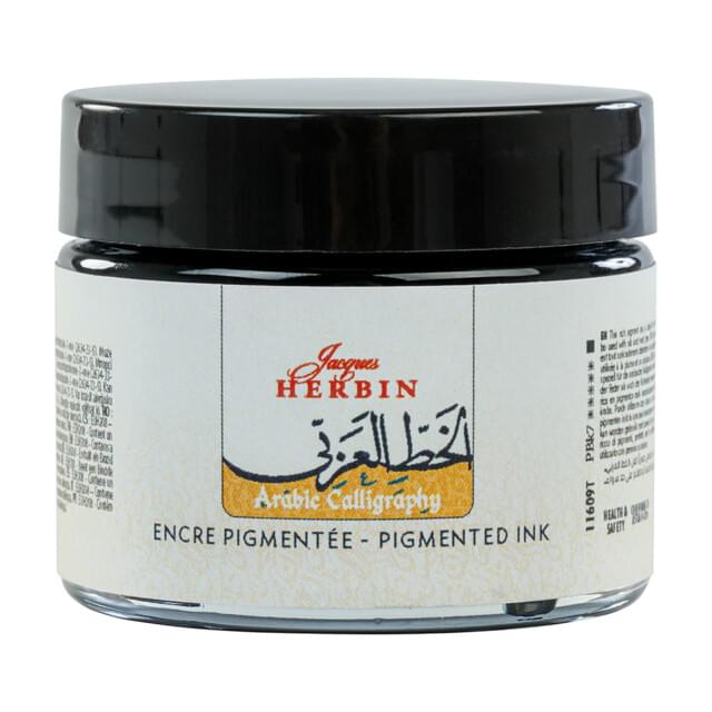 Jacques Herbin Black Pigmented Arabic Calligraphy Ink