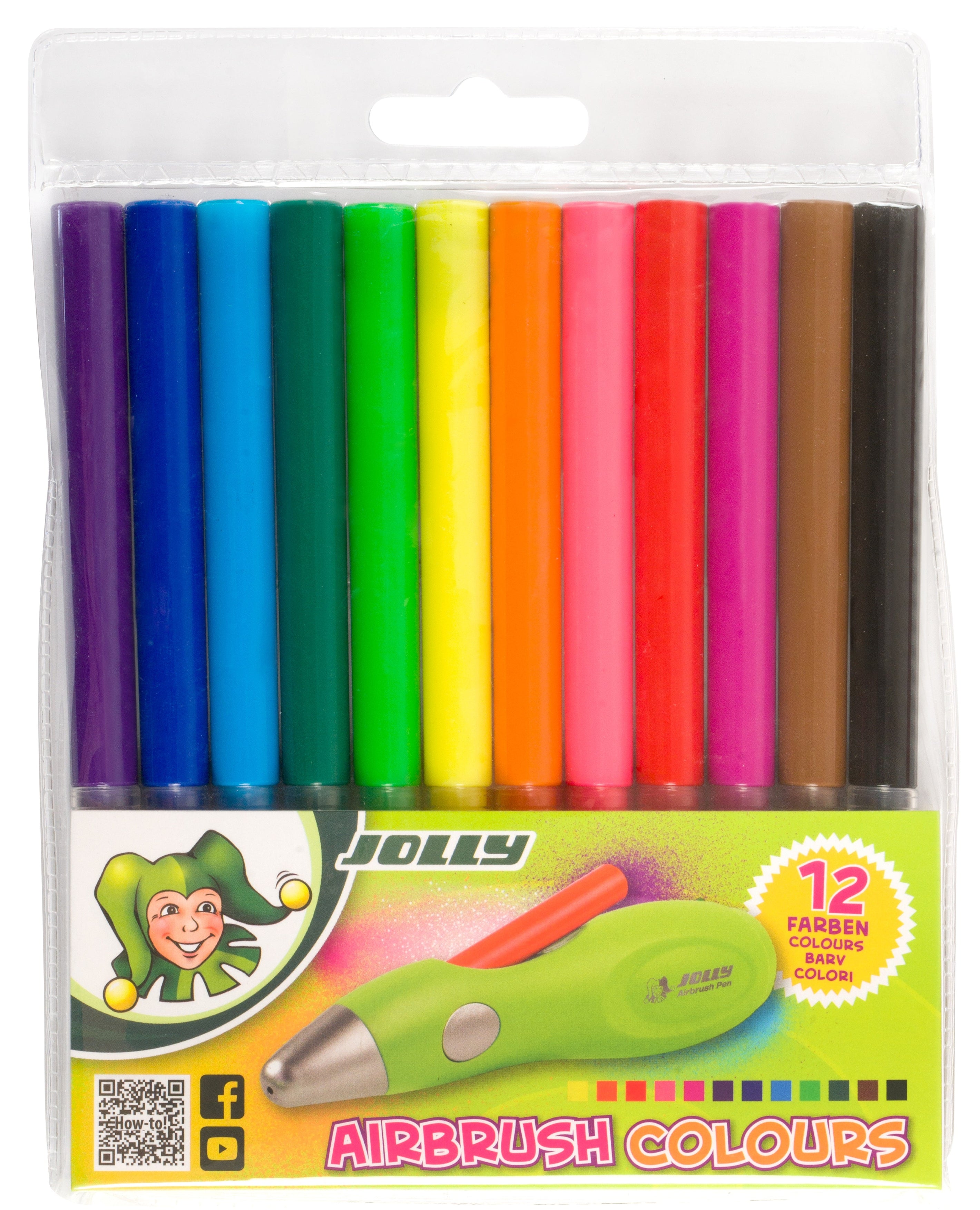 Jolly USB Rechargable Airbrush Fun Set