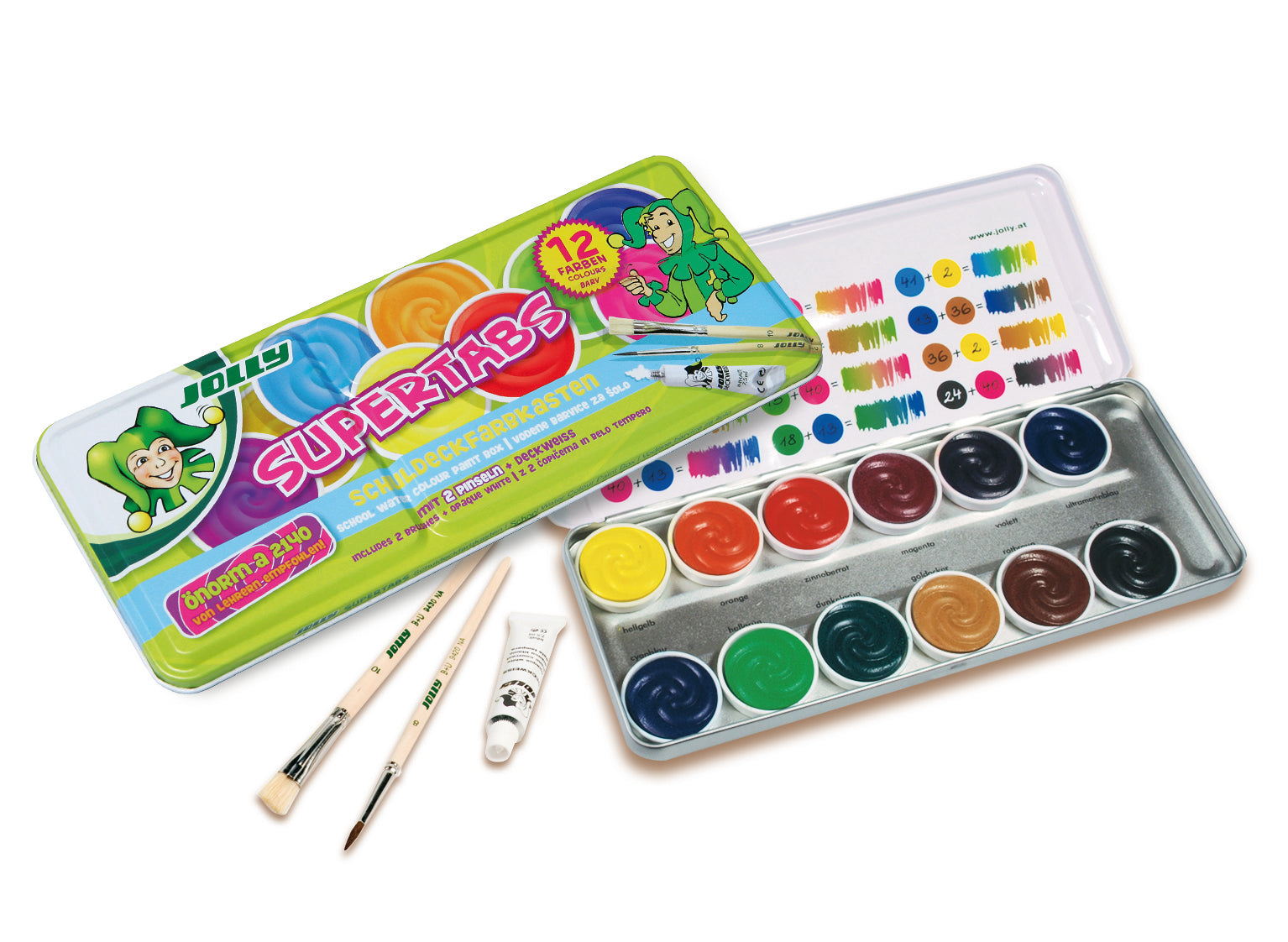 Jolly Supertab Watercolour Paint Sets