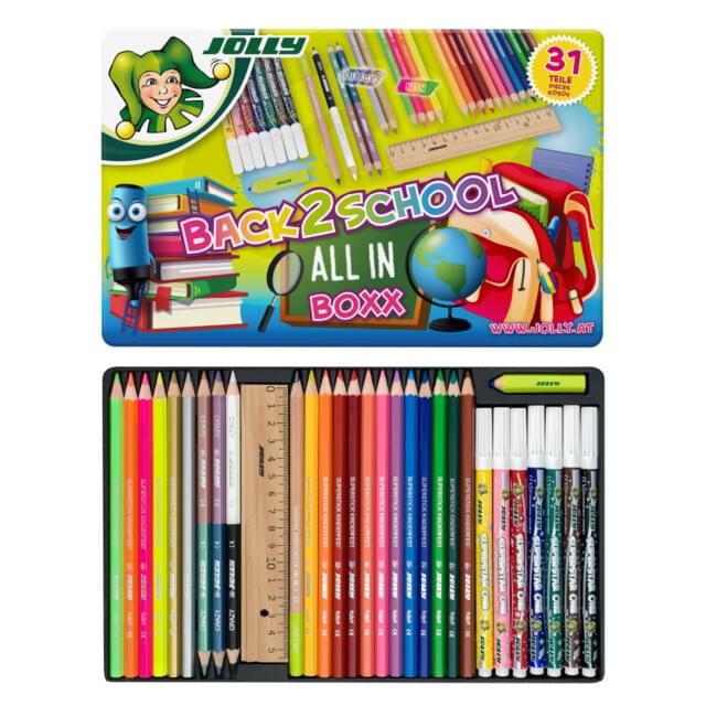 Jolly Mixed Media Boxes