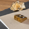 KUM 300-2 Brass Double Wedge Sharpener