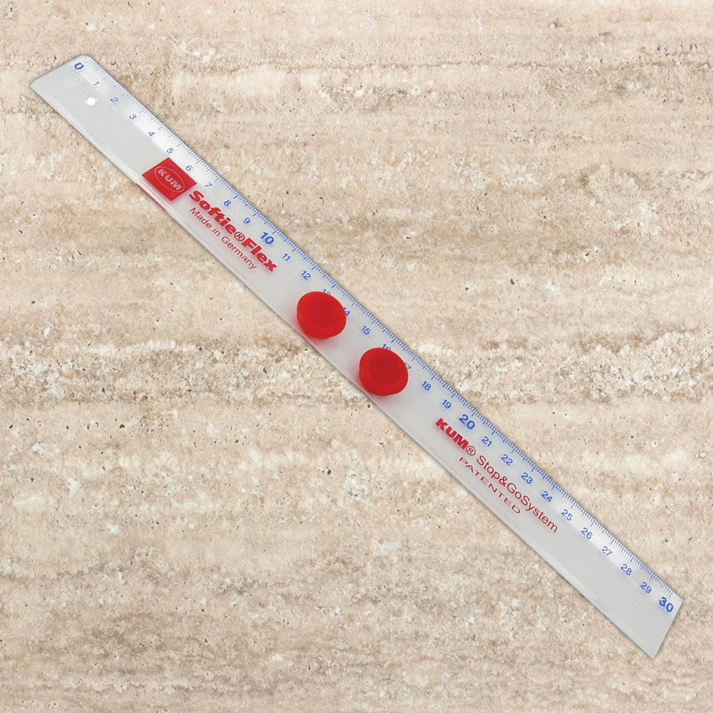 KUM L03 Stop/Go TB Softie-Flex 30cm Ruler