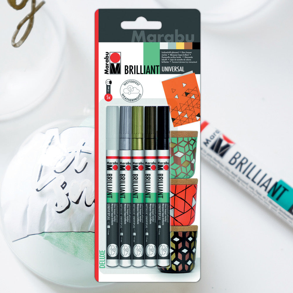 Marabu Brilliant Painter Metallic Set