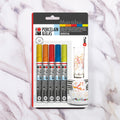 Marabu Porcelain & Glass Painter Summer Set