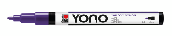 Marabu YONO Paint Markers | Fine Bullet Tip Single Colours