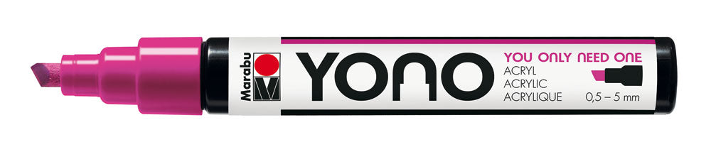 Marabu YONO Paint Markers | Chisel Tip Single Colours