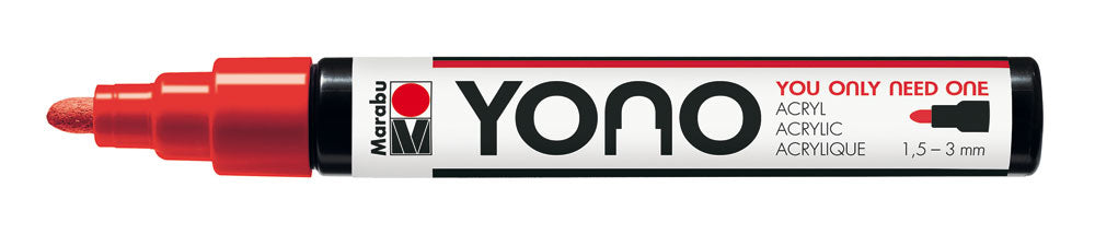Marabu YONO Paint Markers | Fine Bullet Tip Single Colours