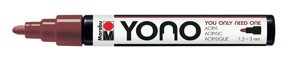 Marabu YONO Paint Markers | Fine Bullet Tip Single Colours