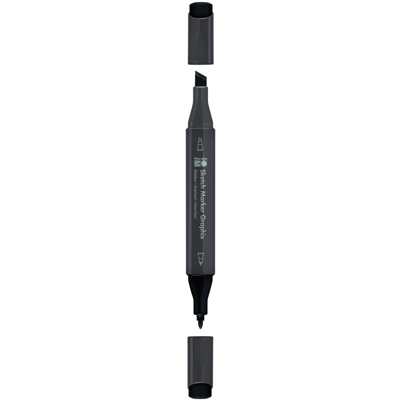 Marabu Graphix Sketch Marker - Carbon Black