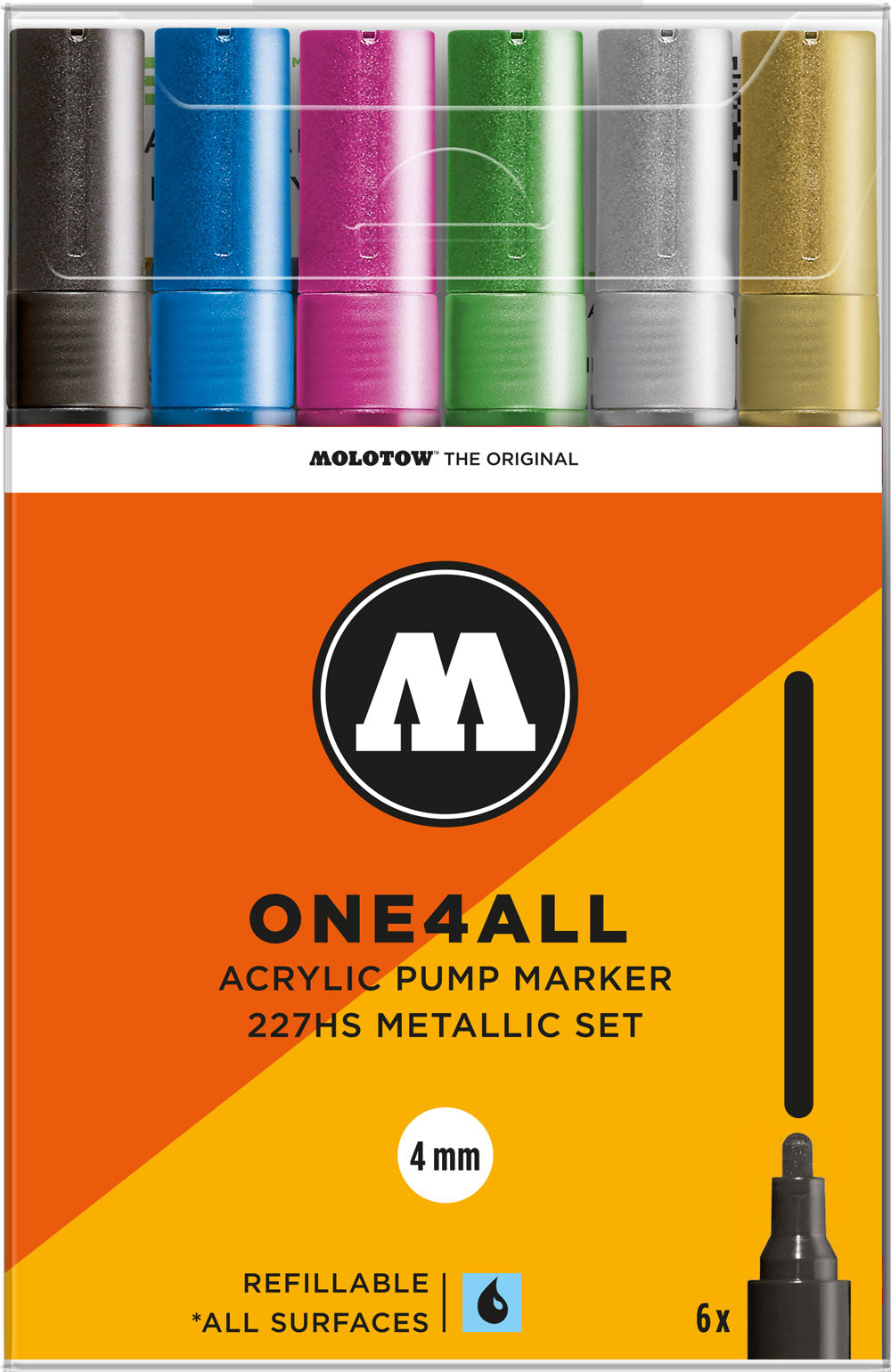 Molotow One4all Metallic Set