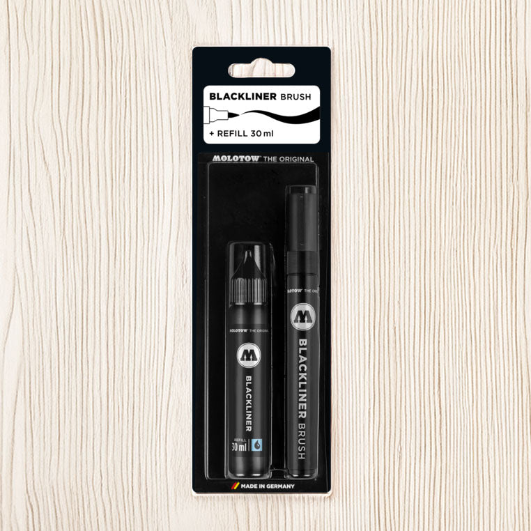 Molotow Blackliner Large Brush & refill kit