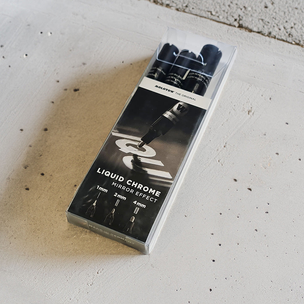 Molotow Liquid Chrome Pen Set of 3
