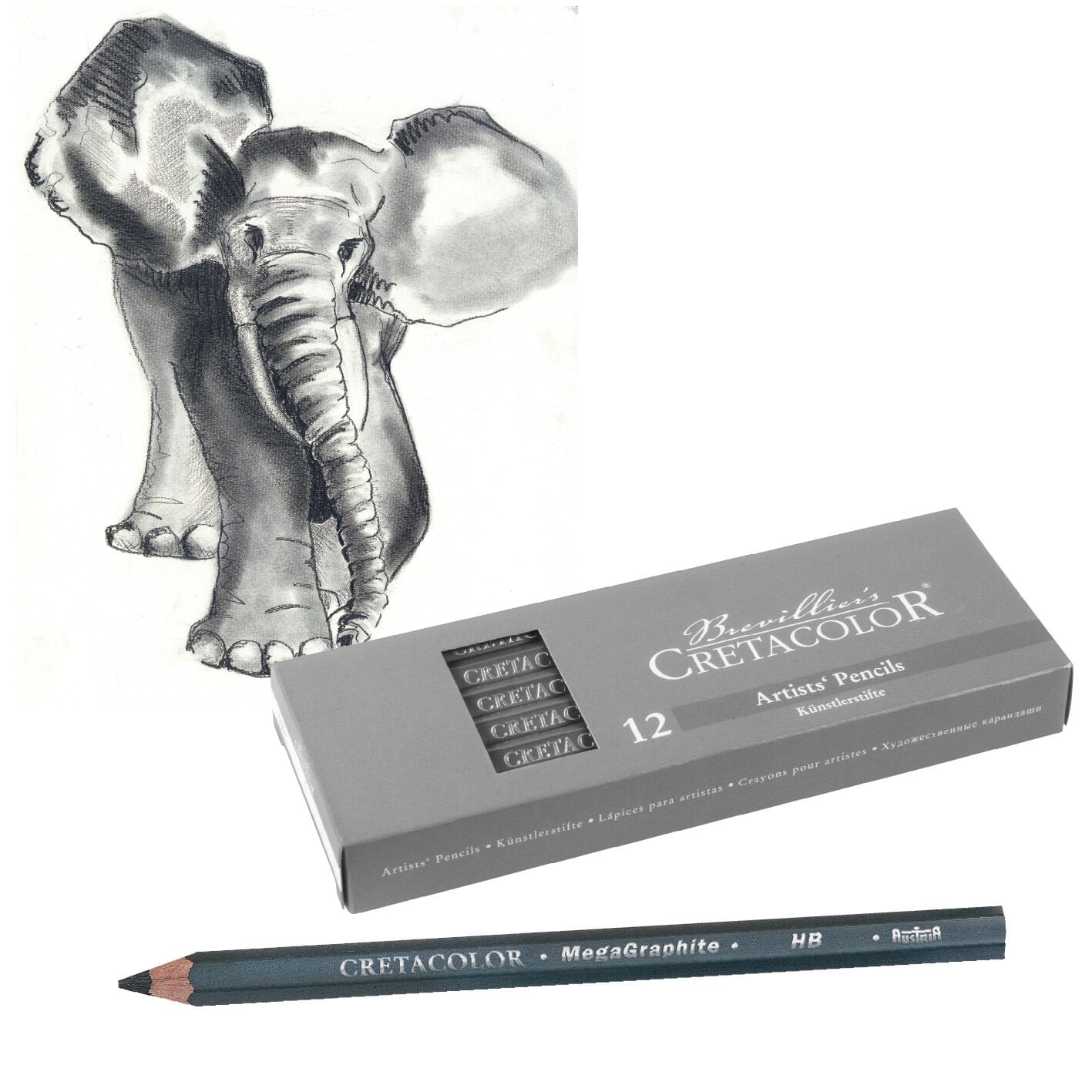 Cretacolor Mega Graphite Pencils