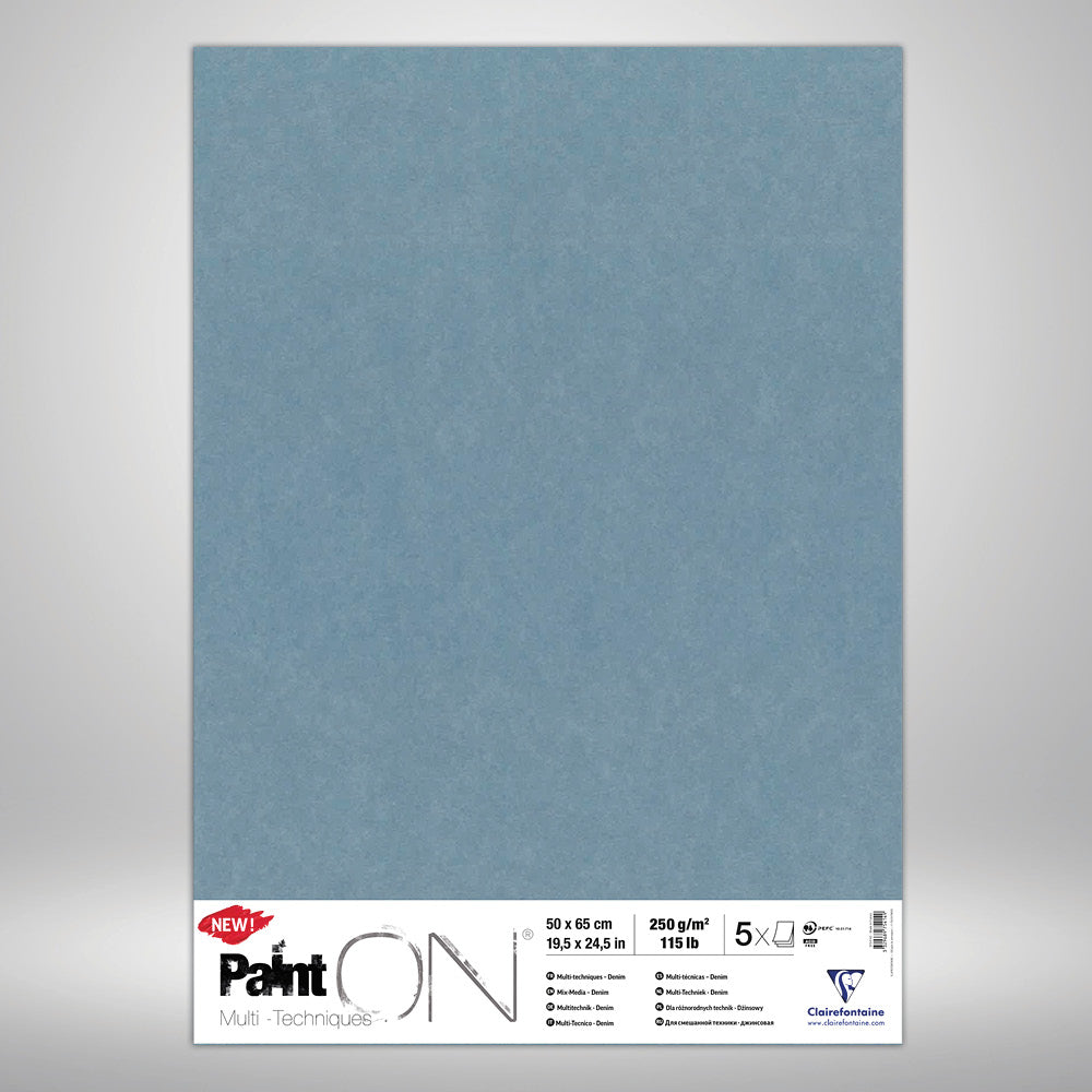 Clairefontaine Paint'On Denim | Pack of 5