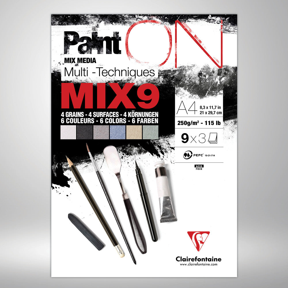 Clairefontaine Paint'On MIX9 Pads