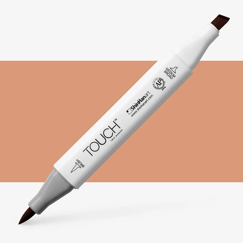 Shinhan Brush Marker | Brown Tones