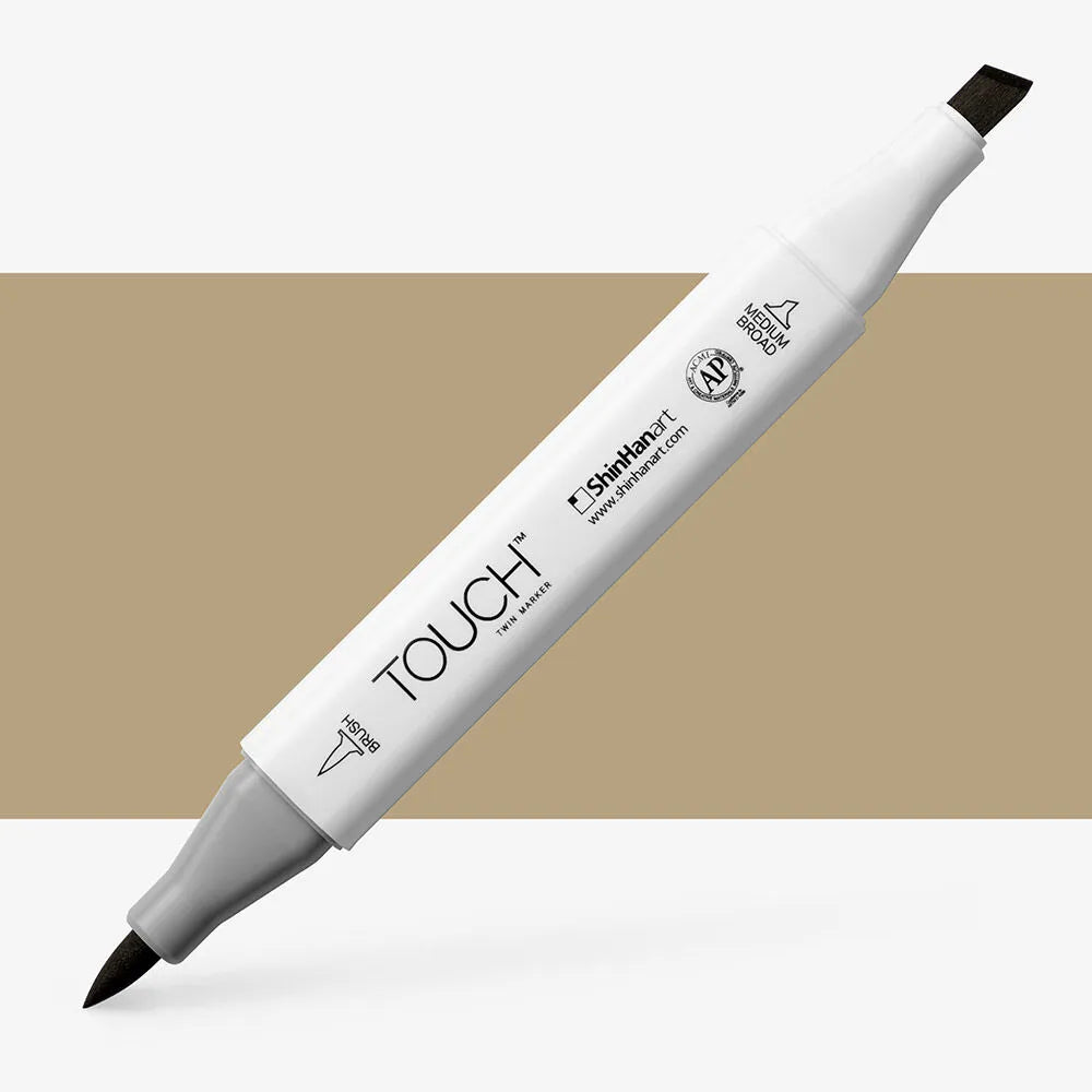 Shinhan Brush Marker | Brown Tones