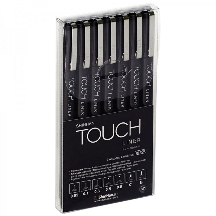 ShinHan Touch Liner Sets - Black