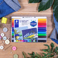 Staedtler Design Double-Ended Fabric Markers- Set of 12