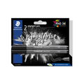 Staedtler Pigment Arts Pen Black - Set of 2