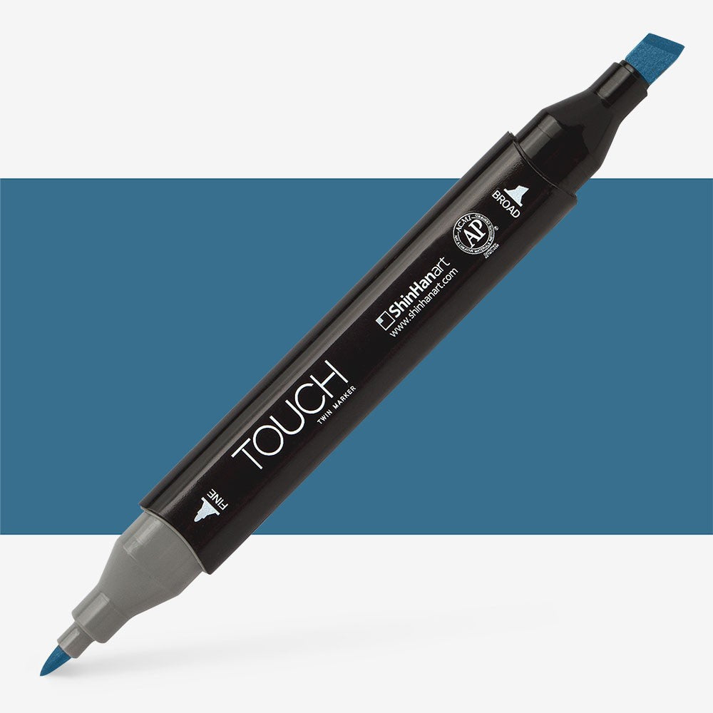 Shinhan Touch Twin Marker | Blue & Purple Tones