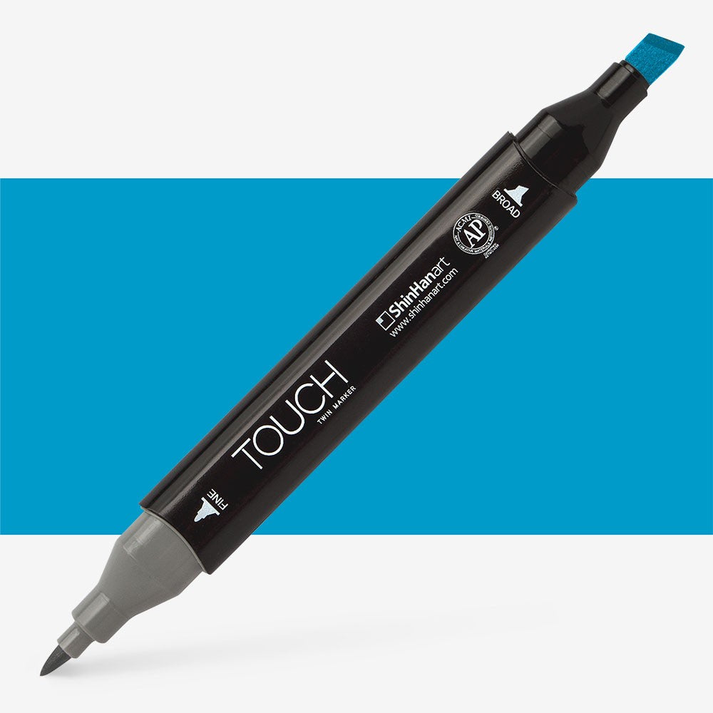 Shinhan Touch Twin Marker | Blue & Purple Tones