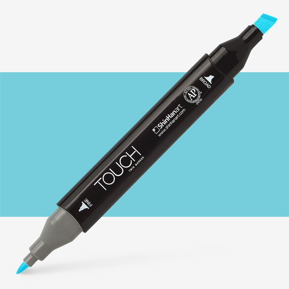 Shinhan Touch Twin Marker | Blue & Purple Tones