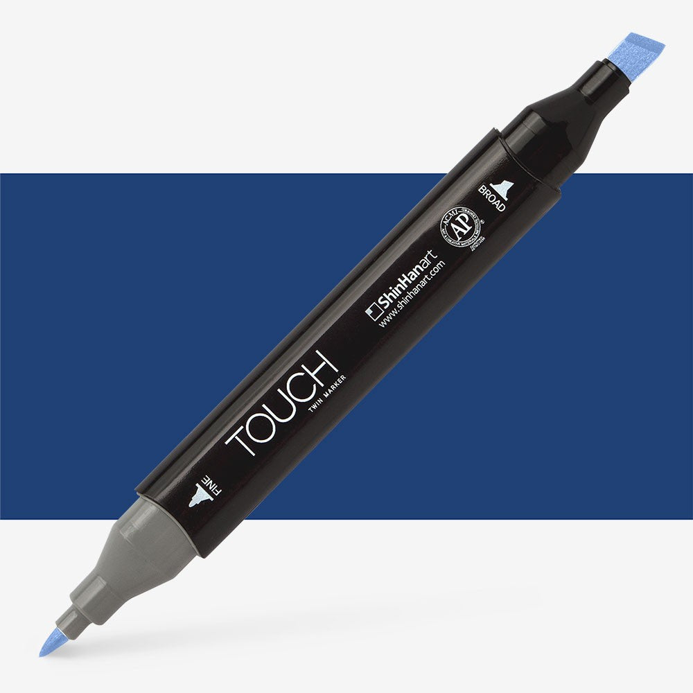 Shinhan Touch Twin Marker | Blue & Purple Tones