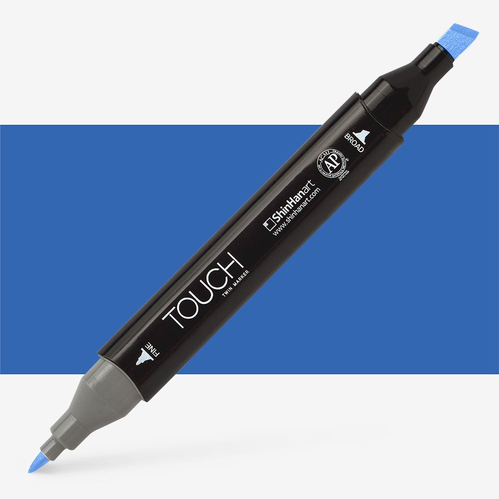 Shinhan Touch Twin Marker | Blue & Purple Tones