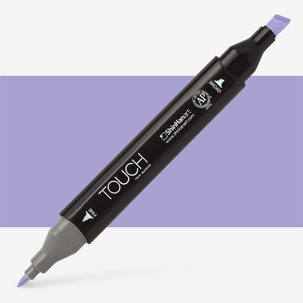 Shinhan Touch Twin Marker | Blue & Purple Tones