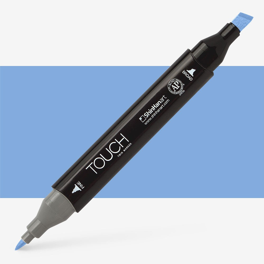 Shinhan Touch Twin Marker | Blue & Purple Tones