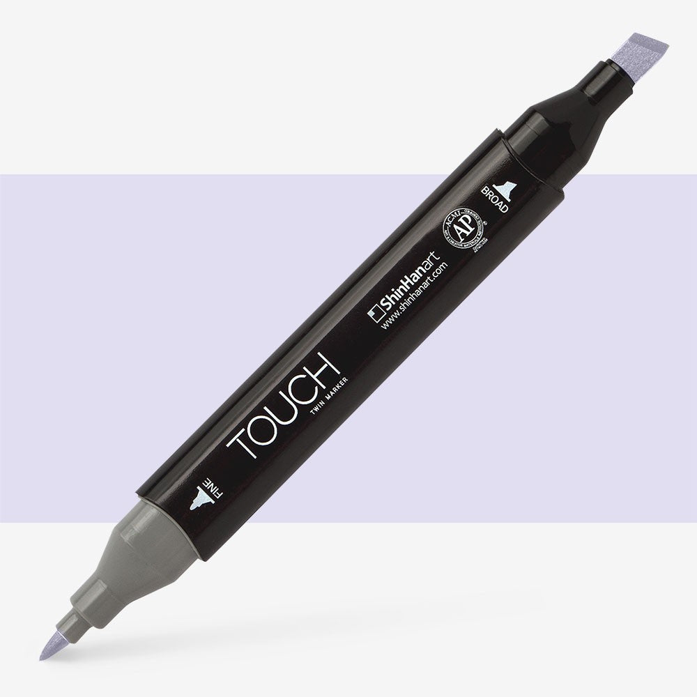 Shinhan Touch Twin Marker | Blue & Purple Tones